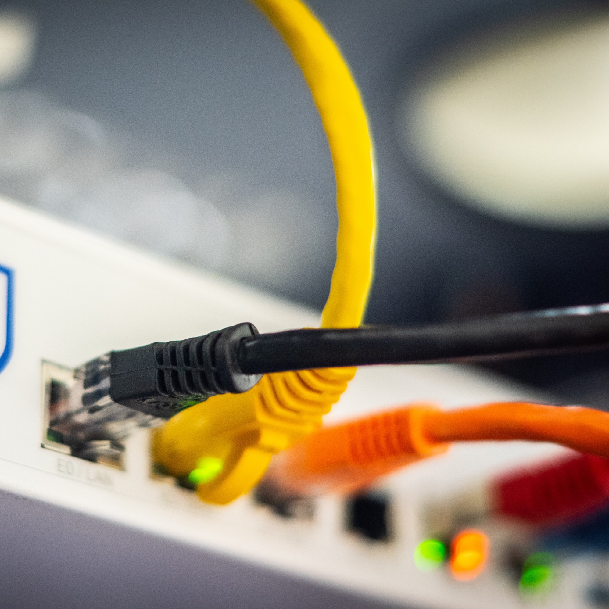 Kabels in een firewall